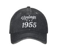 Vintage 30 40 50 60 70 Anni Regalo di Compleanno, Festa del papà, Nonno Lavato Berretto Estivo Femminile Maschile KPOP Rock Berretti da Baseball
