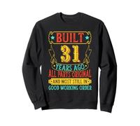 Vintage 31st Birthday Men 31 Anni Regali 31° Compleanno Felpa