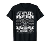 Vintage 39th birthday men Born 1986 39 years old Bday mens Maglietta