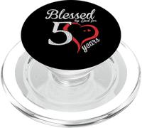 Vintage 50° compleanno benedetto da Dio per 50 anni compleanno PopSockets PopGrip per MagSafe