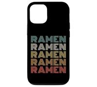 Vintage 60s 70s Font Colors Ramen Lover Restaurant Staff Custodia per iPhone 12/12 Pro