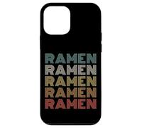 Vintage 60s 70s Font Colors Ramen Lover Restaurant Staff Custodia per iPhone 12 mini