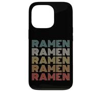 Vintage 60s 70s Font Colors Ramen Lover Restaurant Staff Custodia per iPhone 13 Pro
