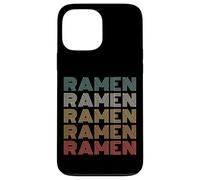 Vintage 60s 70s Font Colors Ramen Lover Restaurant Staff Custodia per iPhone 13 Pro Max