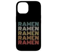 Vintage 60s 70s Font Colors Ramen Lover Restaurant Staff Custodia per iPhone 14