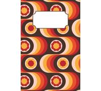 Vintage 60s A5 Lined Notebook: Lined notebook for journaling, studying, and more | 5x8 inches, 222 pages | Perfect gift for 60's vintage lovers