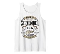 Vintage 60th Birthday Legend Settembre 1966 60 Year Old Gift Canotta