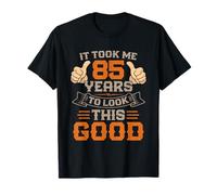 Vintage 85 Anni Compleanno It Took Me 85 Anni Regalo Uomo Maglietta