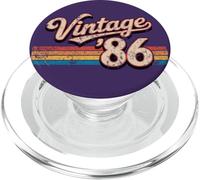 Vintage '86 1986 stile invecchiato quarantesimo compleanno PopSockets PopGrip per MagSafe