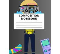 Vintage 90s Style Composition Notebook: Vintage 90s Style Meets Everyday Writing | 8.5x 11, 120 pages | Gift for School, Home, and More