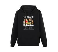 Vintage A%B%B%A Ch%Iqu%It%Ta 43 Years 1979-2022 Thank You for The Memories Signature Black Hoodie Graphic Mens Sweatshirts Unisex Hooded M