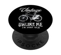 Vintage A differenza di me, sono solo vecchio PopSockets PopGrip Adesivo
