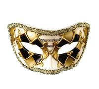 Vintage a scacchi Carnivals Mezza Copertura Viso Bordo Pizzo Masquerade Eyemmask Per Cosplay Party E Carnivals Vestiti Discoteca Evento Maschera