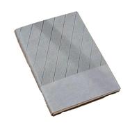 Vintage A5 Leather Notebook - Soft Cover With Bookmark, Office Perfect For Business & Meeting Per scrivere e prendere appunti(Grey)