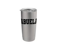 Vintage Abuela Spagnolo Distressed Bold Identità Classico Bicchiere termico in acciaio inox doppia parete