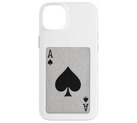 Vintage Ace Spade Classic Poker Card Custodia per iPhone 14 Plus
