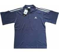 Vintage Adidas Polo T-Shirt Mens Large 3S d48 Tennis Top 2000s Real Madrid