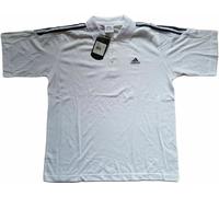 Vintage Adidas Polo T-Shirt Mens XL 3S d52 Tennis Top 2000s Real Madrid