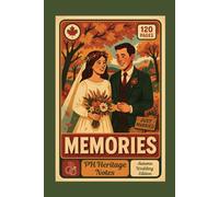 Vintage Aesthetic Notebook "Autumn Wedding Memories", Blank Journal, Hardcover, 120 Pages, 6" x 9", A5: Lovely Gift for Friends and Family, Timeless, ... Ideas, Journaling, Creative Writing, Planning