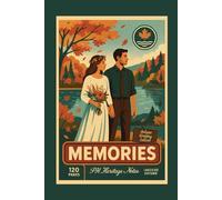 Vintage Aesthetic Notebook "Autumn Wedding Memories", Blank Journal, Hardcover, 120 Pages, 6" x 9", A5: Lovely Gift for Friends and Family, Timeless, ... Ideas, Journaling, Creative Writing, Planning