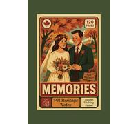 Vintage Aesthetic Notebook "Autumn Wedding Memories", Blank Journal, Softcover, 120 Pages, 6" x 9", A5: Lovely Gift for Friends and Family, Timeless, ... Ideas, Journaling, Creative Writing, Planning
