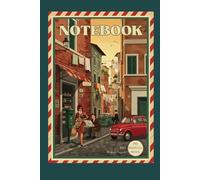 Vintage Aesthetic Notebook: Retro Journal, Lovely Gift Idea for Friends and Family, Classic Diary, Timeless, Hardcover, 120 Ruled Pages, 6" x 9", A5