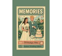 Vintage Aesthetic Notebook "Summer Wedding Memories", Blank Journal, Softcover, 120 Pages, 6" x 9", A5: Lovely Gift for Friends and Family, Timeless, ... Ideas, Journaling, Creative Writing, Planning