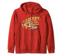 Vintage Air Derby Kids Squad Sky Rider Classic Air Race Felpa con Cappuccio