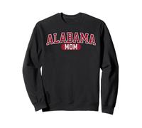 Vintage Alabama Mom Varsity Style Print State Pride Women's Felpa