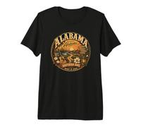 Vintage Alabama Sweet Southern Roots Maglietta Premium