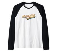 Vintage Alessandro Nome Personalizzato Alessandro Maglia con Maniche Raglan