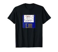 Vintage Amiga Kickstart floppy floppy 3.5 pollici Nerd Geek Retro Maglietta