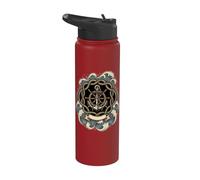Vintage Anchor Compass Veliero Nautico Marittimo Mare Stainless Steel Insulated Water Bottle