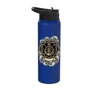 Vintage Anchor Compass Veliero Nautico Marittimo Mare Stainless Steel Insulated Water Bottle