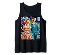 Vintage Anni '50 Nostalgia Moda Donna e Uomo Canotta