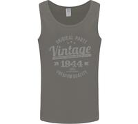 Vintage Anno 81° Compleanno 1944 Uomo Canotta