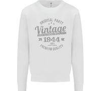 Vintage Anno 81st Compleanno 1944 Uomo Felpa Maglioncino