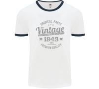 Vintage Anno 82nd Compleanno 1943 Uomo Ringer