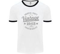Vintage Anno 82nd Compleanno 1943 Uomo Ringer