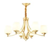 Vintage Antique Brass Finish Wall Lamp,Mid Century Modern Gold Wall Sconce,Metal Wall Sconce Light Fixture for Reading Bedroom Kitchen Corridor Hallway E 1 Light Decoration (Color : B, Size :/C/6 Ligh