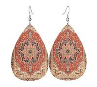 Vintage Antique Oriental Turkish Persia Orecchini Da Donna Divertenti Pendenti Moda Orecchini In Pelle Per Carnevale Feste