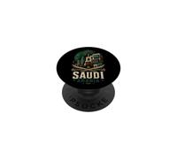 Vintage Arabia Saudita Viaggio Souvenir Landmark Gift PopSockets PopGrip Adesivo