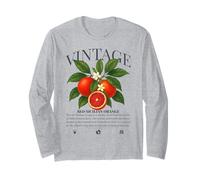 Vintage Arancia Rossa di Sicilia Tarocco Moro Sanguinello Maglia a Manica