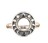 Vintage Argento Colore Sole Luna Anelli Per Le Donne Degli Uomini Della Boemia Etnico Anello di Barretta di Tendenza Femminile Anello Regalo Dei MoniliProfessionale e alla moda