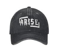 Vintage Arise Solo Leveling Berretto da Baseball per Uomo Donna Distressed Denim Copricapo Viaggi All'aperto Regolabile Fit Cappelli cap
