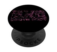 Vintage Astratto Grunge Tipografia Il Grande Problema Sud Ovest PopSockets PopGrip Adesivo