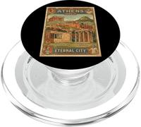 Vintage Atene Grecia Viaggio Souvenir Città Turistica Regalo PopSockets PopGrip per MagSafe