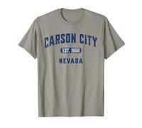 Vintage Athletic Souvenir Visita Carson City Nevada Maglietta