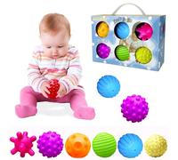 VintageⅢ Baby Infant Sensory Balls Structured Multi Ball Set massaggio Soft Ball, 6 pezzi