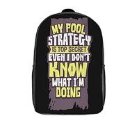 Vintage Backpack Billiards Strategy Zaino Per La Scuola Stampa 3D Rucksack Per Adulti, Studenti, Idea Regalo, 42X32X14Cm